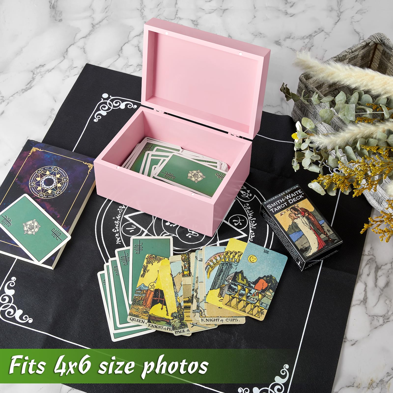 Amazon.com: DRASTAR Wooden Box, Small Keepsake Box, Memory Box for